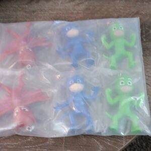 Colorful Cartoon Character Figures Set